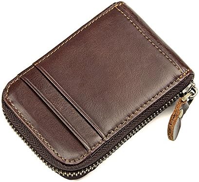 Card Holder for Men Leather RFID Blocking Card Case Accordion Wallet for Women By Fmeida