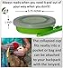 AVALEISURE Collapsible Silicone Travel Cup - The Genuine 10oz Foldable Drinking Mug with Lid, BPA Free, Water, Coffee, Tea, Snacks for Hiking, Camping, Picnic (Navy.Red.Green.Yellow)