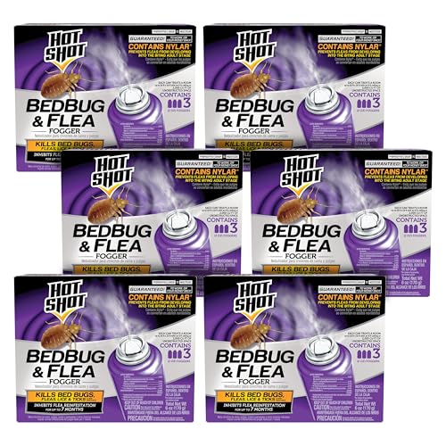 Hot Shot Flea and Bed Bug Fogger 3 Count