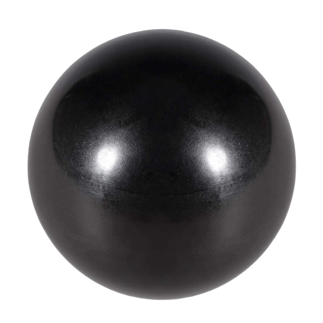 sourcing map 10 Pcs Thermoset Ball Knob M8 Female Thread Machine Handle 25mm Diameter Smooth Rim Black