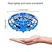 Mini Drones for Kids UFO Drone with Led Light Hands Free Hover Drone Automatic Sensing Obstacle Drone for Children Kids Adults Kid and Boy Toys (1)