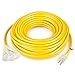 SIMBR 100 FT 12/3 Extension Cord Outdoor/Indoor, Heavy Duty Electrical Cord with Lighted 3 Outlets, 3 Prong, 15 Amps, UL Listed, SJTW - Power Your Household, Office and Garden Electric Appliance
