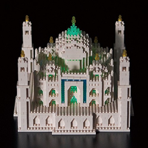Nanoblock Taj Mahal Deluxe Building Set (2210 Piece)