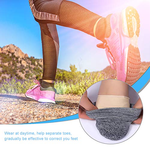 Doact Bunion Corrector Sleeve for Bunion Protector and Pain Relief, Orthopedic Gel Bunion Pad for Women Men Toe Splint Support for Hallux Valgus, Hammer Toes - Thumbnail 5