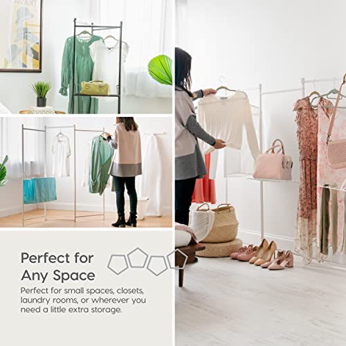 IRIS USA Clothes Rack, Collapsible Clothing Rack, Foldable Clothes