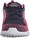 Skechers Sport Women's Burst Ellipse Fashion Sneaker,Charcoal/Pink,9 M US