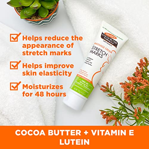 PALMER’S COCOA BUTTER FORMULA PREGNANCY SKIN CARE KIT FOR STRETCH MARKS AND SCARS, DERMATOLOGIST APPROVED, GIFT FOR MOM TO BE, 4 PIECE FULL SIZE SET