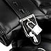 Raycity Leather Padded Fist Mitts Fingerless Gloves w/Locks Bondage Restraint Fetish