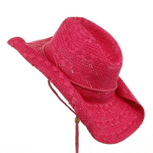 Ladies Toyo Cowboy Hat - Fuchsia