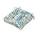 Greendale Home Fashions 20-inch Outdoor Chair Cushion in Painted Paisley, Baltic