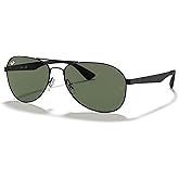 Ray-Ban RB3549 Aviator Sunglasses for Men for Women +BUNDLE with ACCESSORY EYEWEAR KIT