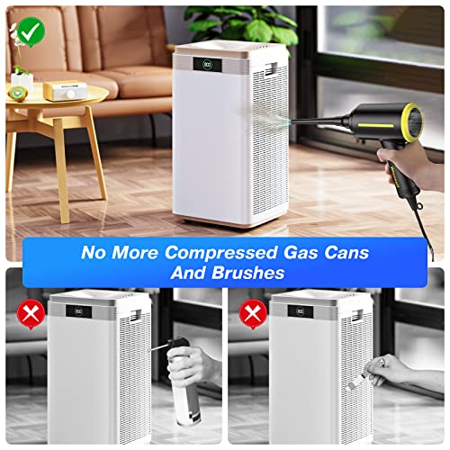 Compressed Air Duster, 500watts Electric Air Duster for Computer