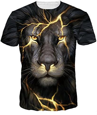 Unisex 3D Print Short Sleeve T-Shirt Fashion Couple Tees