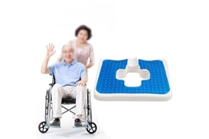 Washable Bedsore Prevention Cushion with Cover for Elderly, Bedridden, and Disabled Patients–Anti Decubitus Wheelchair Pad–Pr