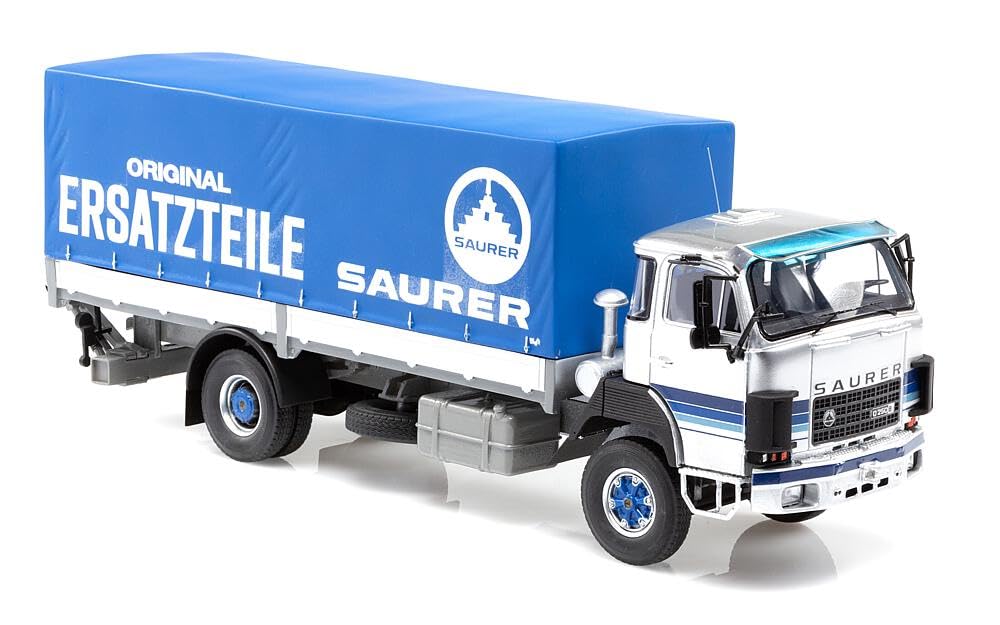 Arwci ACE 85005525 1/43 Saurer D250B Flatbed Tarpaulin Die-Cast Collector's Models