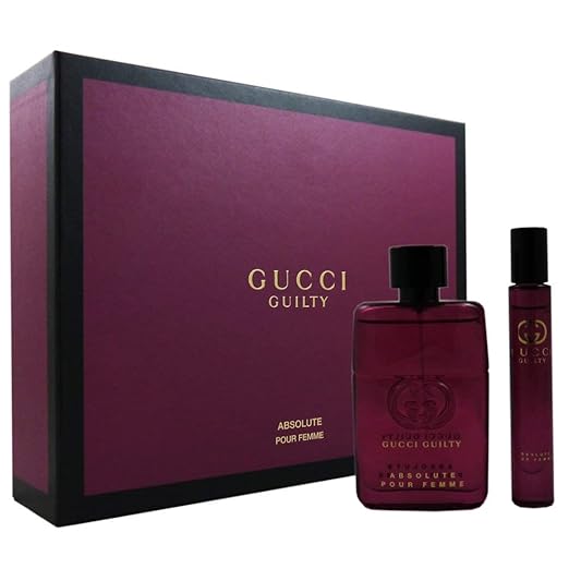 Gucci Guilty Absolute pour Femme Set 50 ml Eau de Parfum & 7,4 ml EDP