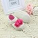 DZT1968® Baby Girl Knit Soft Sole Shoes Prewalker Socks Sneakers with Flower (12~18 Months)