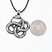 Paw Paw House Dragon Necklace Norse Viking Snake Ouroboros Talisman Pagan Wicca Spiritual Jewelry (4108S)