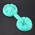 Silicone Dual Side Printing Flower Cake Mold Sugar Decorating Tool