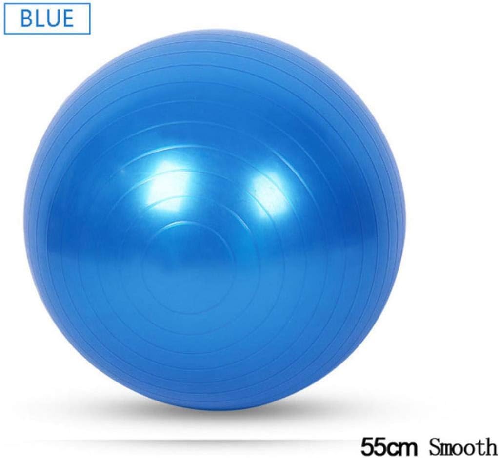 MIZ Smooth type Yoga Balls Pilates Fitness Gym Balance Fitball Exercise Workout Fitness ball,Pink