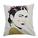 Beautyonline 4Pcs Mexican Style Cotton Linen Throw Pillow Case Cushion Cover Pillow Covers Home Car Decor 17.7x17.7''