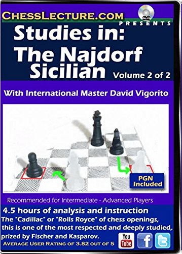Chess Lecture Studies in: The Najdorf Sicilian - 2 DVDs Volume 130