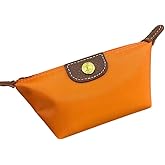 Zitokin Womens Unique Change Purse Vintage Nylon Zip Coin Wallet Mini Bag (Orange)