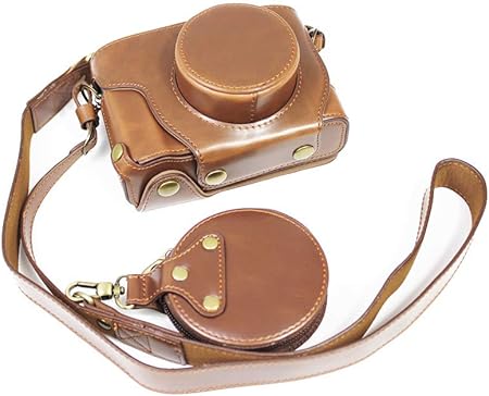 Amazon Fujifilm Fuji 富士 Pen X100v カメラケース カメラカバー カメラバッグ カメラホルダー Koowl 手作り のレザーカメラフルケース 付属品 ショルダーストラップ 収納ケース スタイリッシュ コンパクト 防水 防振 対応レンズモデル 23mm F2 0 Ii