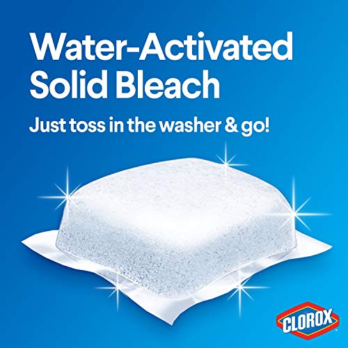 Clorox Zero Splash Bleach Packs Laundry Pods, 4 Count (Pack of 1