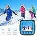 iMoway Kids Camera, Waterproof Video Cameras for Kids HD 1080P Kids Digital Cameras Camcorder with 16GB Memory Card, Card Reader and Floating Hand Grip (Orange)