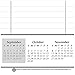 AT-A-GLANCE Academic Year Monthly Desk Pad Calendar, September 2016 - Dec. 2017, 16 Months, 21-3/4