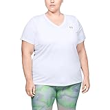 Under Armour Women's UA Tech™ V-Neck MD White