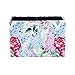 LINKWELL Purple and Blue Lilac Pattern PU leather Rectangular Pencil Pen Holder Desk Organizer PH29