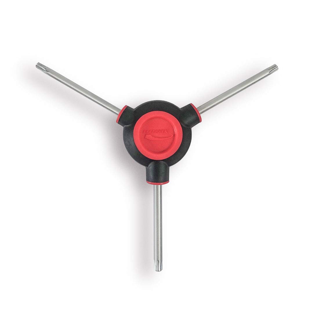 Feedback Sports | Bike Tools and Accessories | 3-Way Torx Wrench T25/T27/T30 | Cycle Repair Equipment Multi-Tool 3-in-1 | One Size