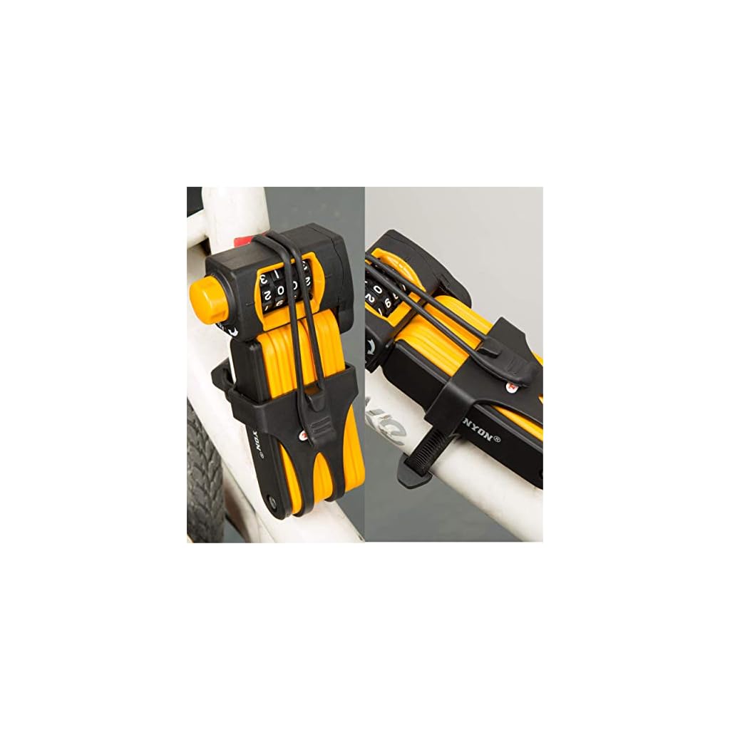 fahrrad falt-schloss mit zahlen-code