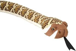 WILD REPUBLIC Snake Plush, Stuffed Animal, Plush Toy, Gifts for Kids, Western Diamondback 70"