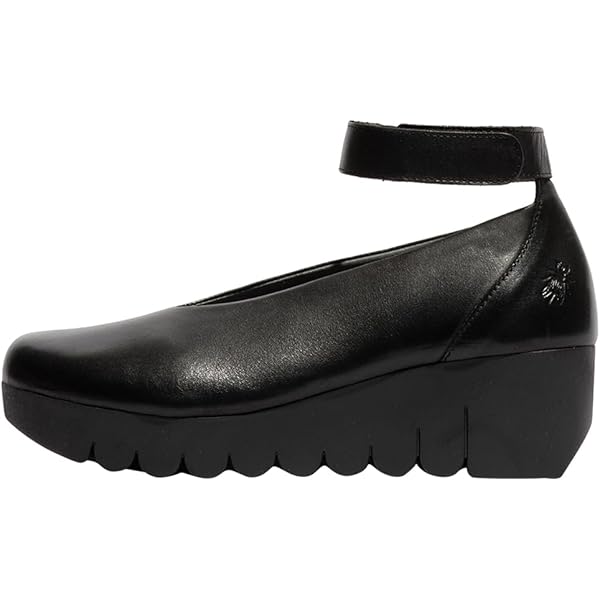 Amazon.com | FLY LONDON Women's Bawo543fly Mary Jane Flat, Black