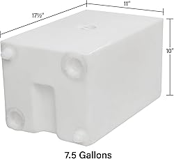 Ameri-Kart 7 Gallon RV Fresh Water Tank, Potable