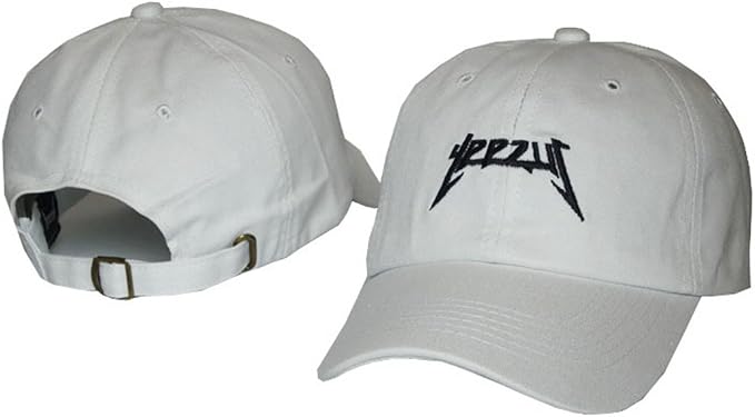 Aidan Ellazar Yeezus Cap Men & Women'S Baseball Snapback Hats White One Size (6282663168233)
