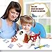 GAMZOO Pet Veterinarian Toys Doctor Kit for Kids for 2,3,4 Years Old Boys and Girls Birthday Gift Interactive Electronic Robot Dog Responds to Touch with Dan …