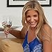 Handcrafted and Painted Wine Glasses by Sonoma Artisan, Set of 2. Ideal for Entertaining, a Unique Gift Idea, Romantic Night in or Just Elevating Your Wine Enjoyment