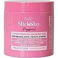 Esha Professional - Slick N Slay - Conditioning Gel – For Braids, Locs, Twists, & More! Hydrolyzed Wheat Protein + Biotin B Complex! - Mild Melon Scent (16 oz.)