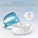 TaoTronics Cool Mist Humidifiers for Bedroom, Small Humidifier for Baby Room, Space-Saving, Whisper Quiet, BPA-Free, Waterless Auto Shutoff - 2Liter/0.5Gal, 110V