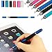 Disc Stylus, M.Way 2 in 1 Precision Stylus Universal Touch Screen Capacitive Pen for Universal Touch Screens Devices iPad Tablets iphone Sliver