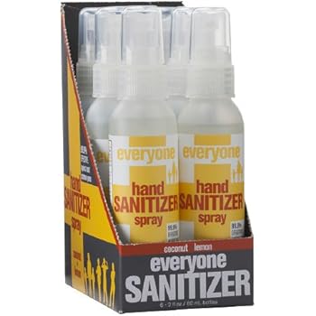 Amazon.com: Everyone Hand Sanitizer Spray, Coconut and