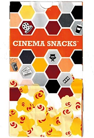 Movie Theater Laminated Popcorn Bag - Medium 85oz - 50ct