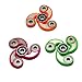 Xinzistar Tri Fidget Hand Spinner Finger Toys Set Stress Reducer Ultra Fast Bearings Perfect For ADD, ADHD, Anxiety, Boredom, and Autism Adults Children (Orange)