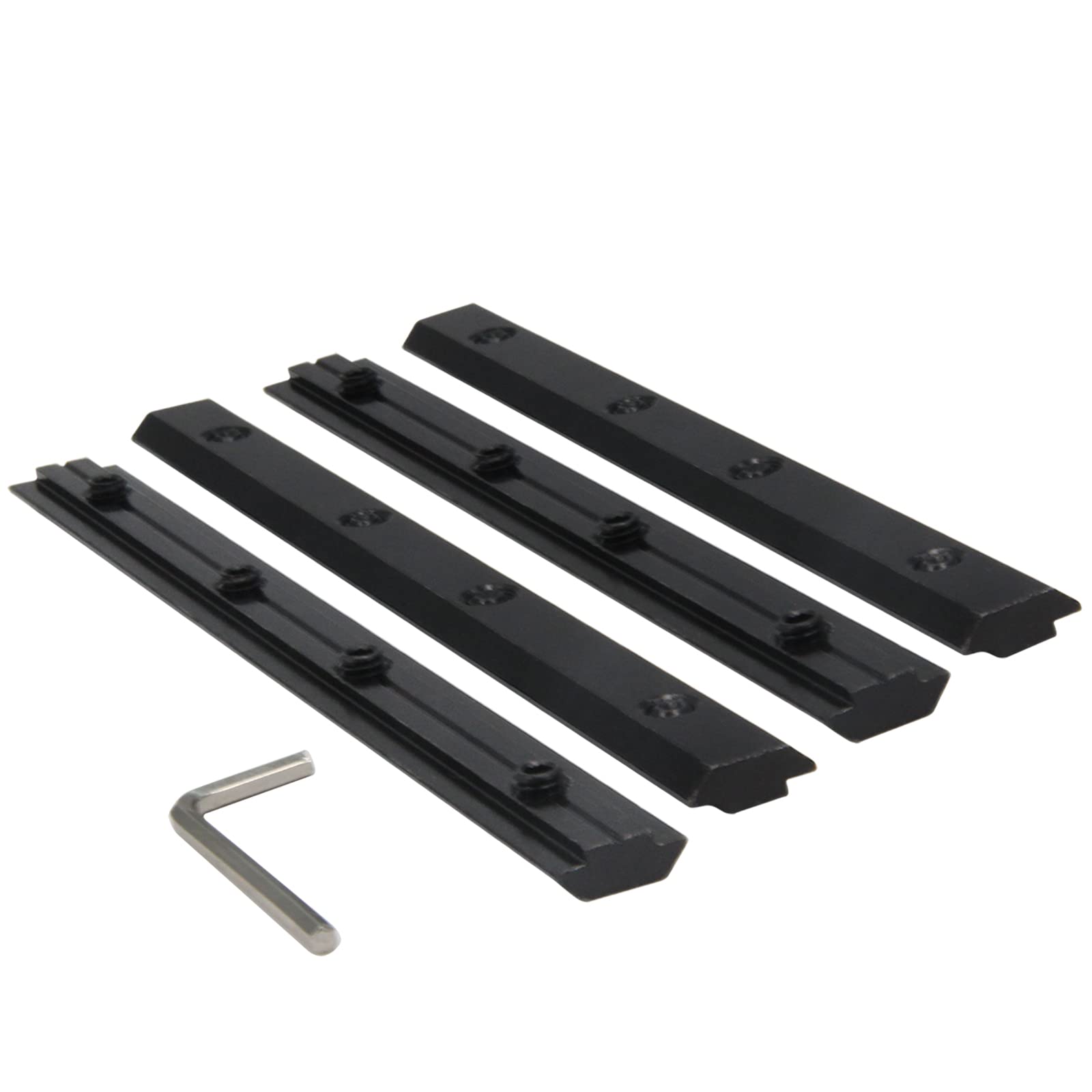 Zeberoxyz 4pcs Black Straight Line Connector Length 7.1inch Joint Bracket with M6 Screws for 3030 Series T Slot 8mm Aluminum Extrusion Profile (3030 Series Straight Brackets-Black)