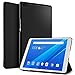 Lenovo TAB 4 8 Case, IVSO Lenovo TAB 4 8 Case - Ultra Lightweight Slim Smart Cover Case Stand for Lenovo TAB 4 8 Tablet (Black)