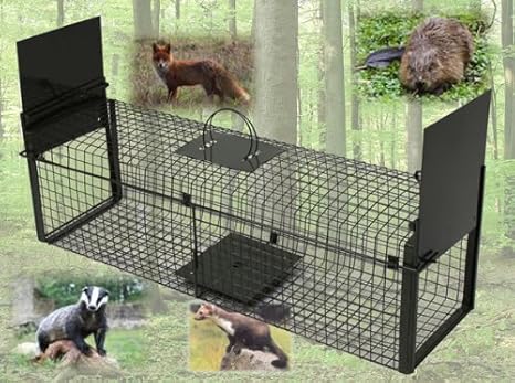 DEMA Tierfalle 100x28x28'Doppeltüre'